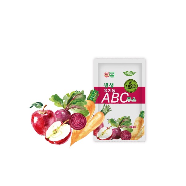 유기농 ABC주스 100ml 1포 (낱개상품)